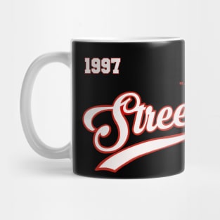 Street raging fire Mug